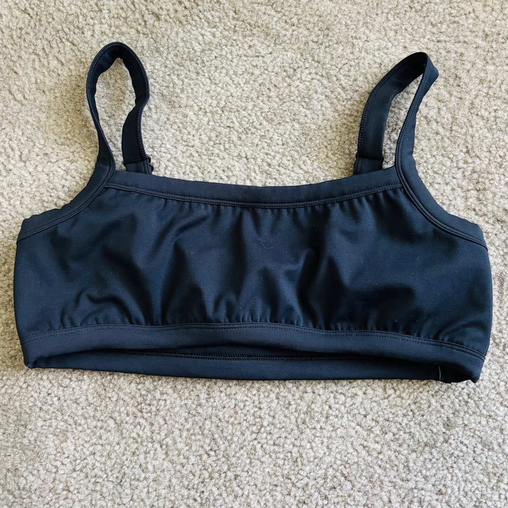 EUC Free People Movement Black Bralette or Swim Top | Sz Medium
